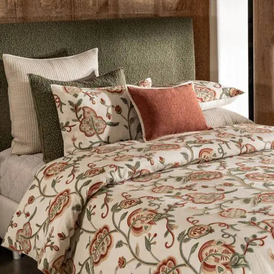 Meadow Medley Multi Cotton Bedspread